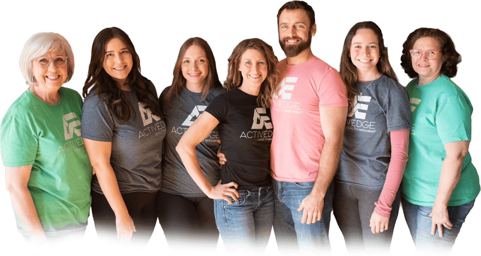 Home 34 a group picture of the doctors, therapists and specialists of Active Edge Columbus Ohio