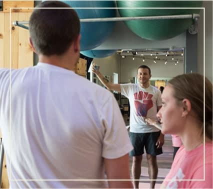 Home 25 a male patient undergoing functional rehabilitation in Active Edge Columbus Ohio